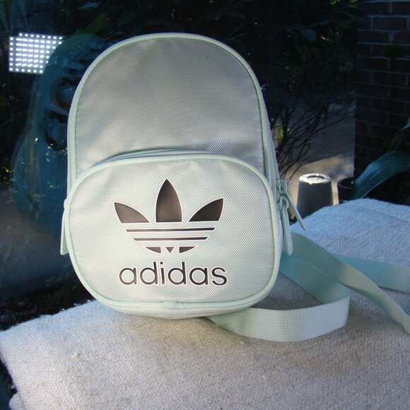 Adidas ice mint green mini backpack - Picture 1 of 9